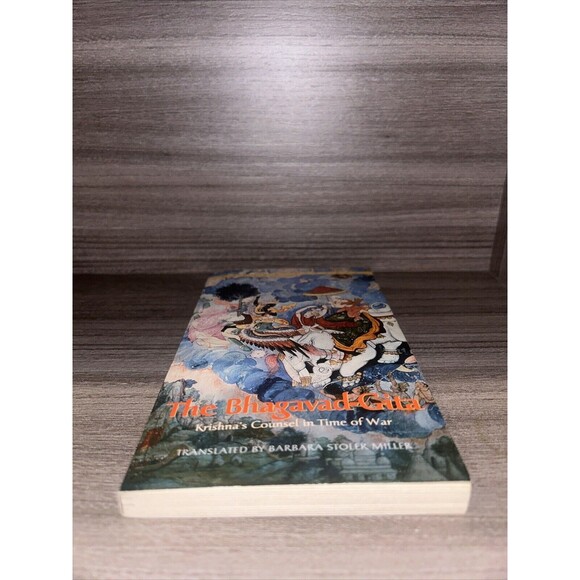 The Bhagavad-Gita Krishna's Counsel Time of War Barbara Stoler Miller Book - Picture 2 of 3